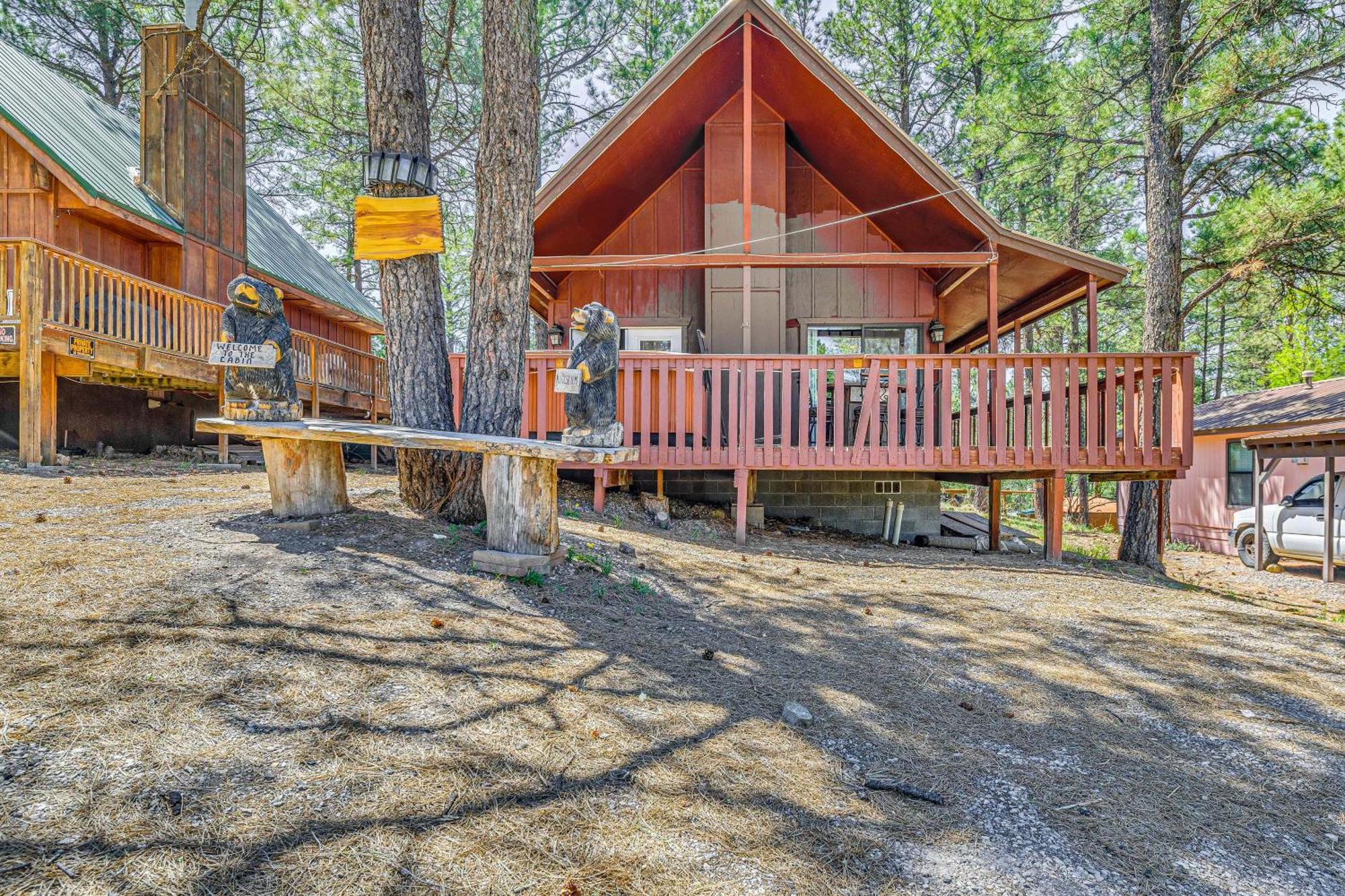 Ruidoso Family Cabin, Short Walk To Downtown! Zewnętrze zdjęcie
